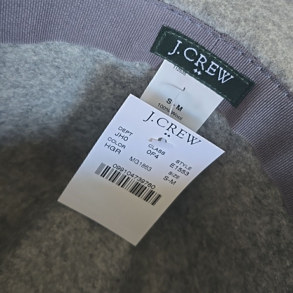 J. CREW Factory | Wool Fedora Hat - Picture 5 of 8